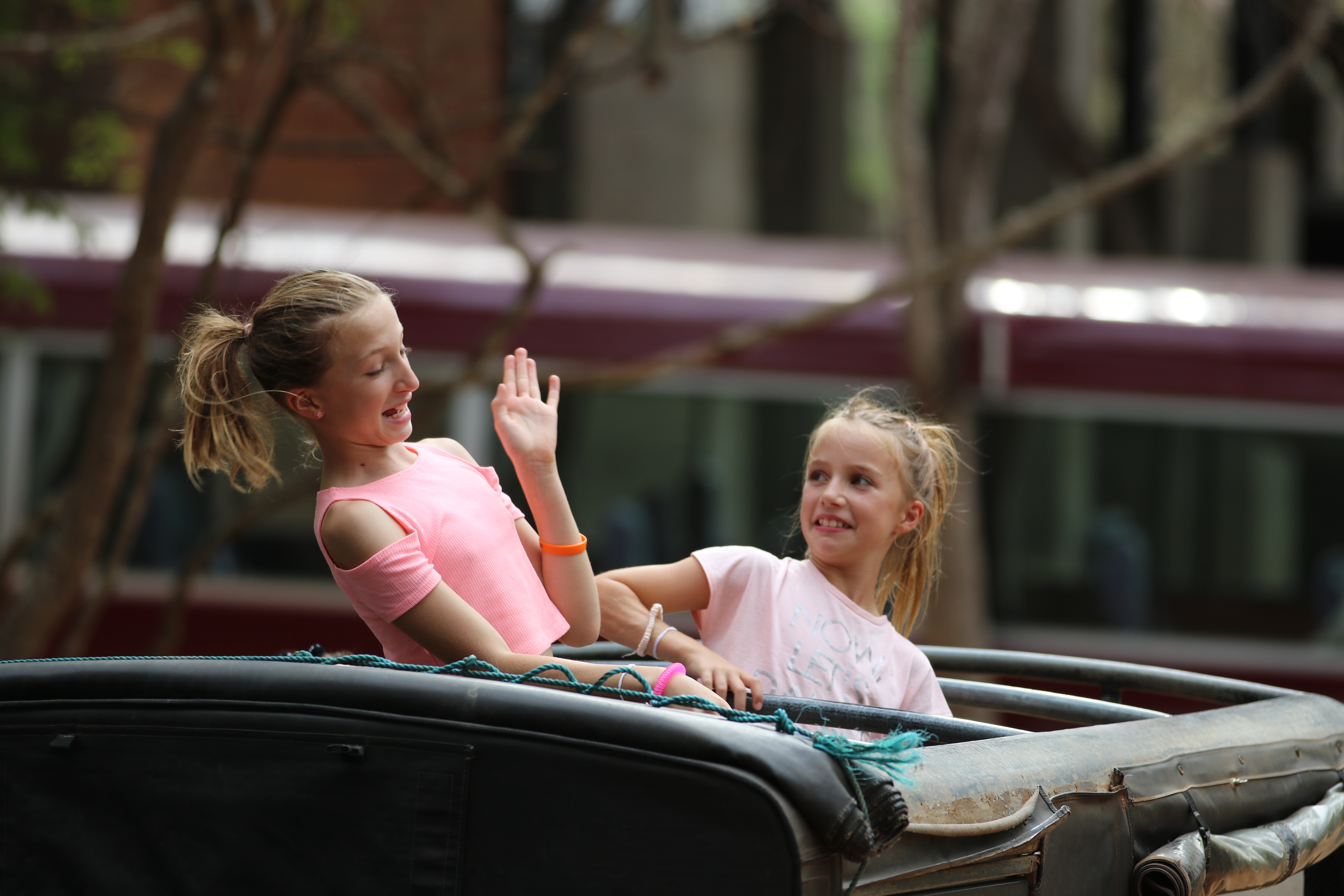 JJ Alice Jeep pose