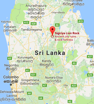 Sigiriya Map